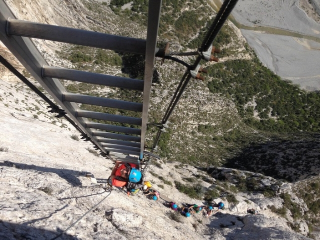 Via ferrata sin vertigo
